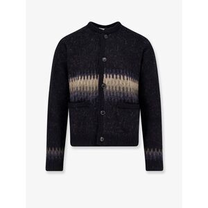 Tonywack Unisex Jacquard Unisex Alpaca Cardigan